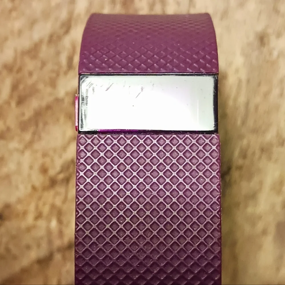 Fitbit Charge HR Wireless Activity Wristband (Plum, L/G) MSRP $129.95